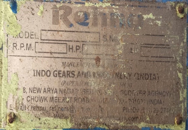 RENU REFINER ( WITHOUT MOTOR)